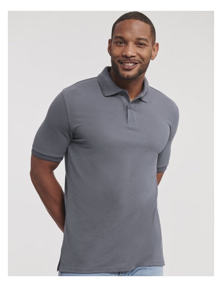 RUS-0R599M0-Hardwearing Polycotton Polo 2
